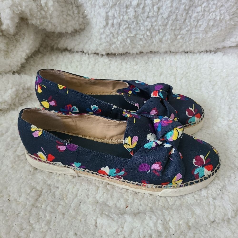Vince Camuto Tratida Floral Espadrille Shoes sz 10‎